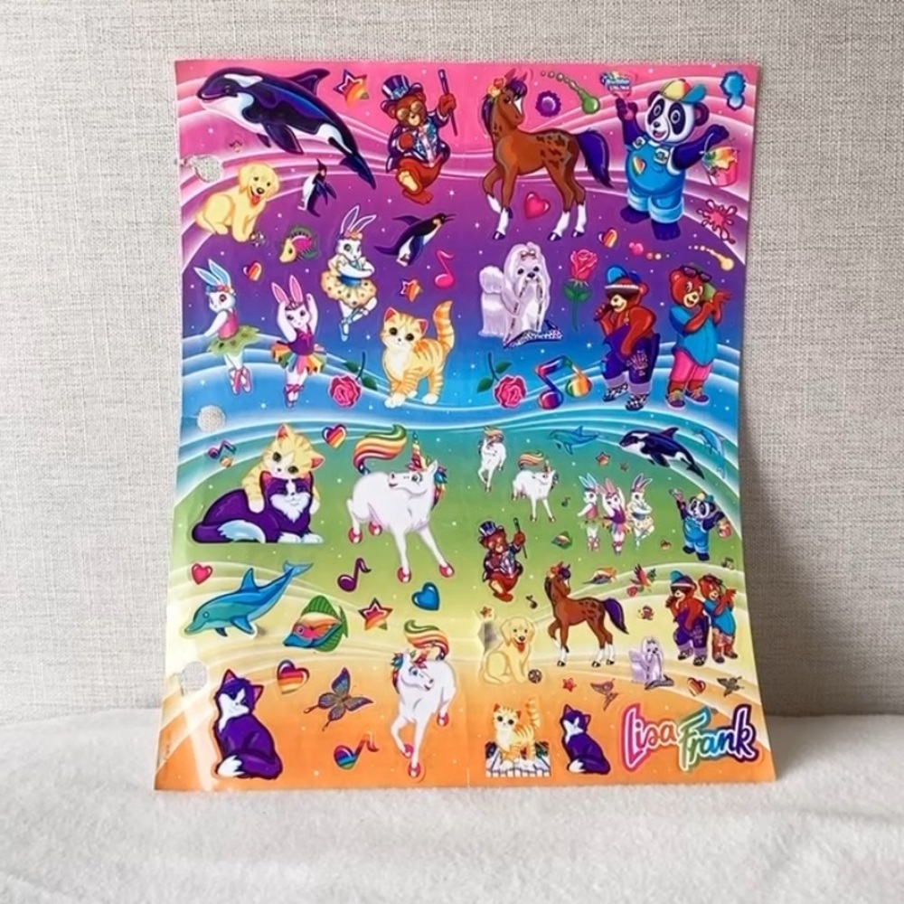 Vintage Lisa Frank stickers